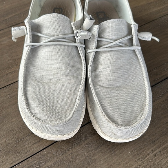 Hey Dude Women's Gray Sneakers - Picture 2 of 4